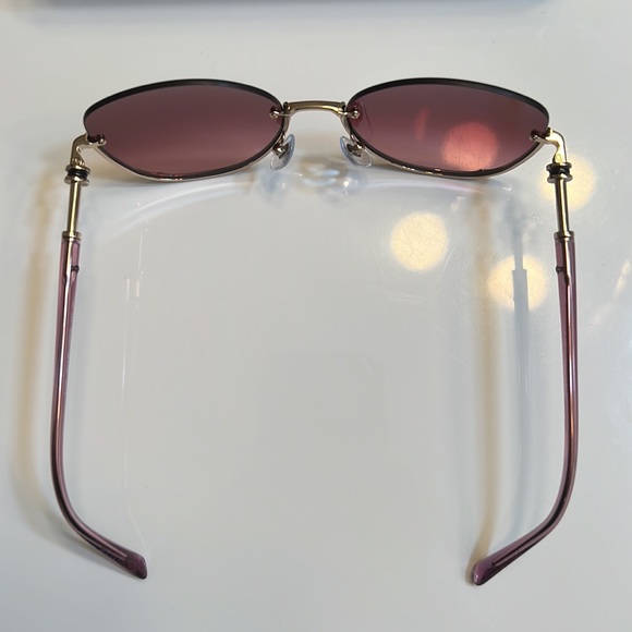 Bvlgari / Bulgari sunglasses - Rose gold/violet - Picture 9 of 13